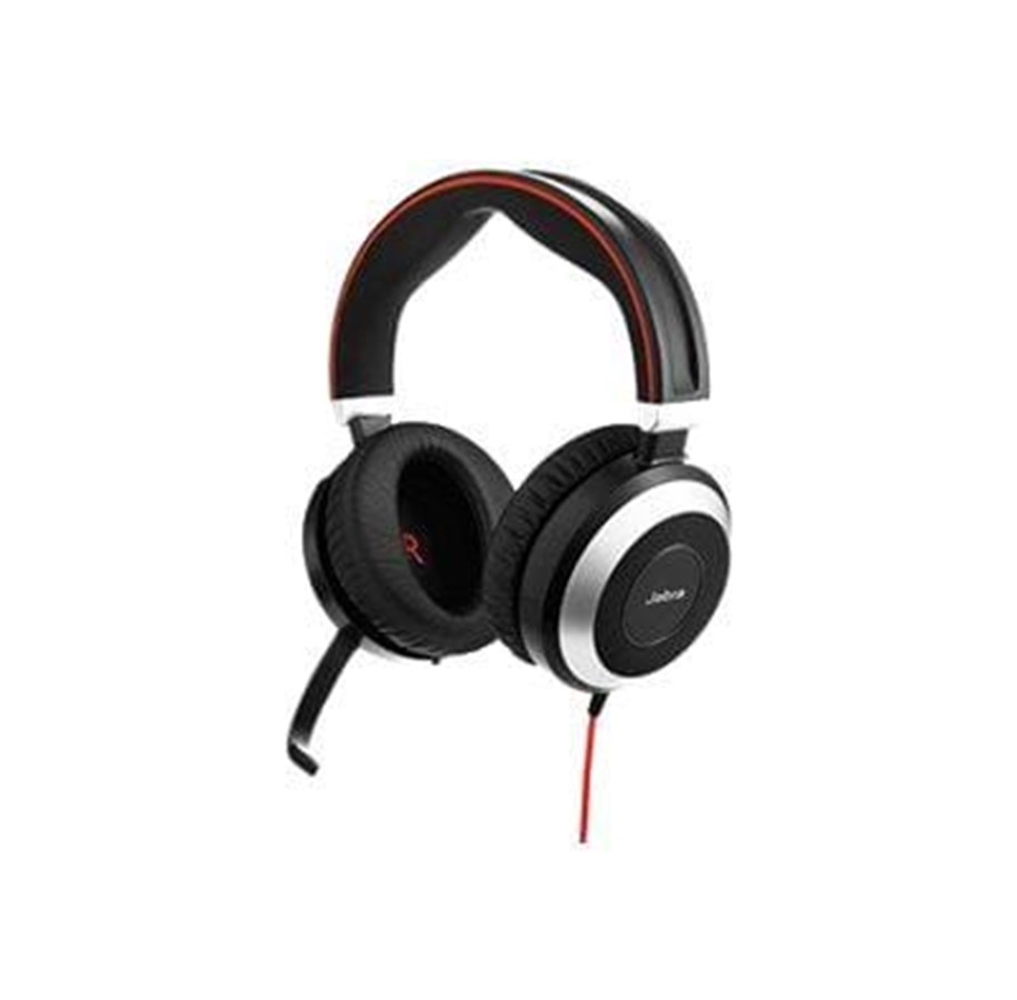 Kuulokkeet - Jabra Evolve 80 UC Duo (Headset only) - 14401-11