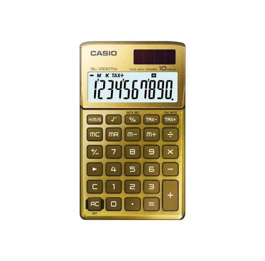 Laskimet - CASIO SL-1000TW-GD - SL-1000TW-GD
