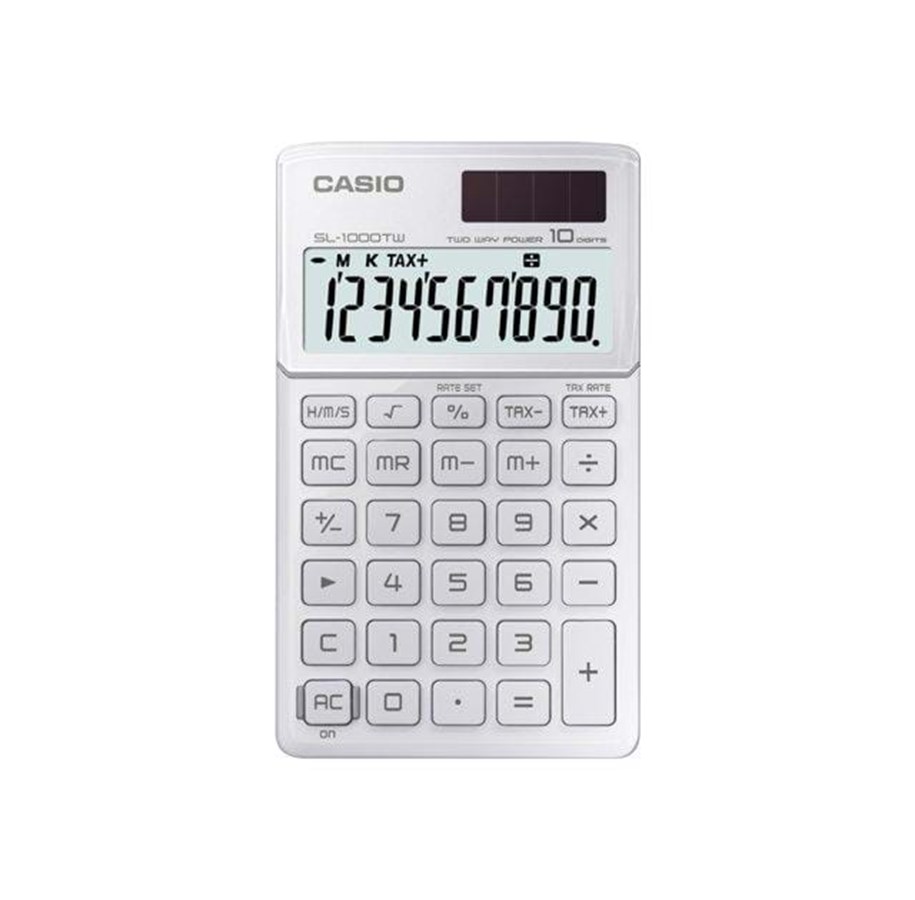 Laskimet - CASIO SL-1000TW-WE - SL-1000TW-WE