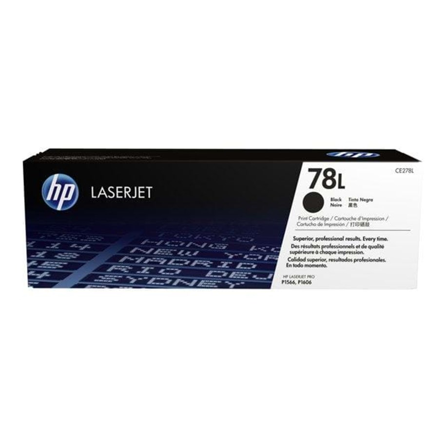 Mustepatruunat, värikasetit ja lisävarusteet - HP 78L / CE278L - Black Laser Toner - CE278L