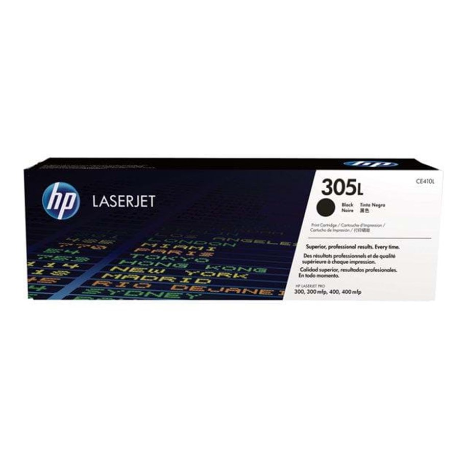Mustepatruunat, värikasetit ja lisävarusteet - HP 305L / CE410L - Black Laser Toner - CE410L