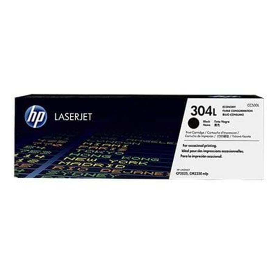 Mustepatruunat, värikasetit ja lisävarusteet - HP 304L / CC530L - Black Laser Toner - CC530L