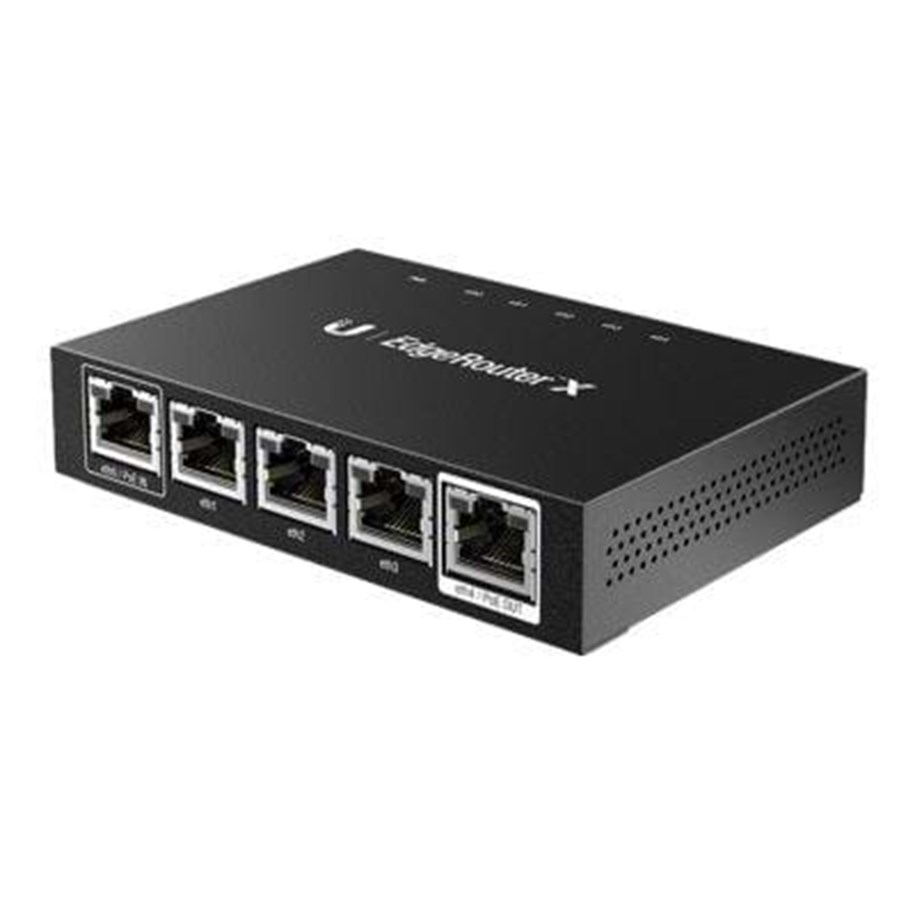Reitittimet  - Ubiquiti EdgeRouter X -reititin - Router Without Wireless Network - ER-X