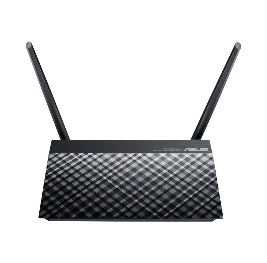 Reitittimet  - ASUS RT-AC51U kaksitaajuusreititin - Wireless router Wi-Fi 5 - 90IG0150-BM3G00