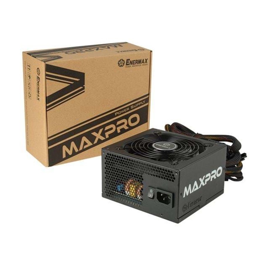 Virtalähde - Enermax MaxPro EMP400AGT Virtalähde - 400 Watt - 120 mm - ATX - 80 Plus Valkoinen sertifioitu - EMP400AGT