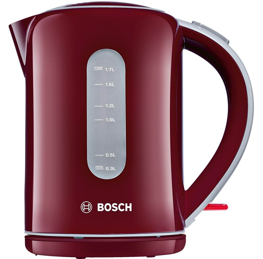 Vedenkeitin - Bosch Vedenkeitin TWK7604 - Puolukanpunainen - 2200 W - TWK7604