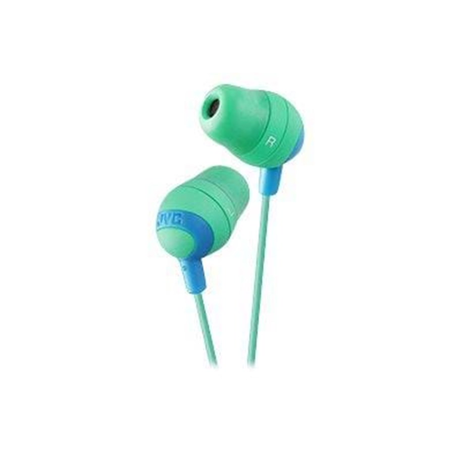 Kuulokkeet - JVC HA FX32-G Marshmallow - Green - HA-FX32-G-E