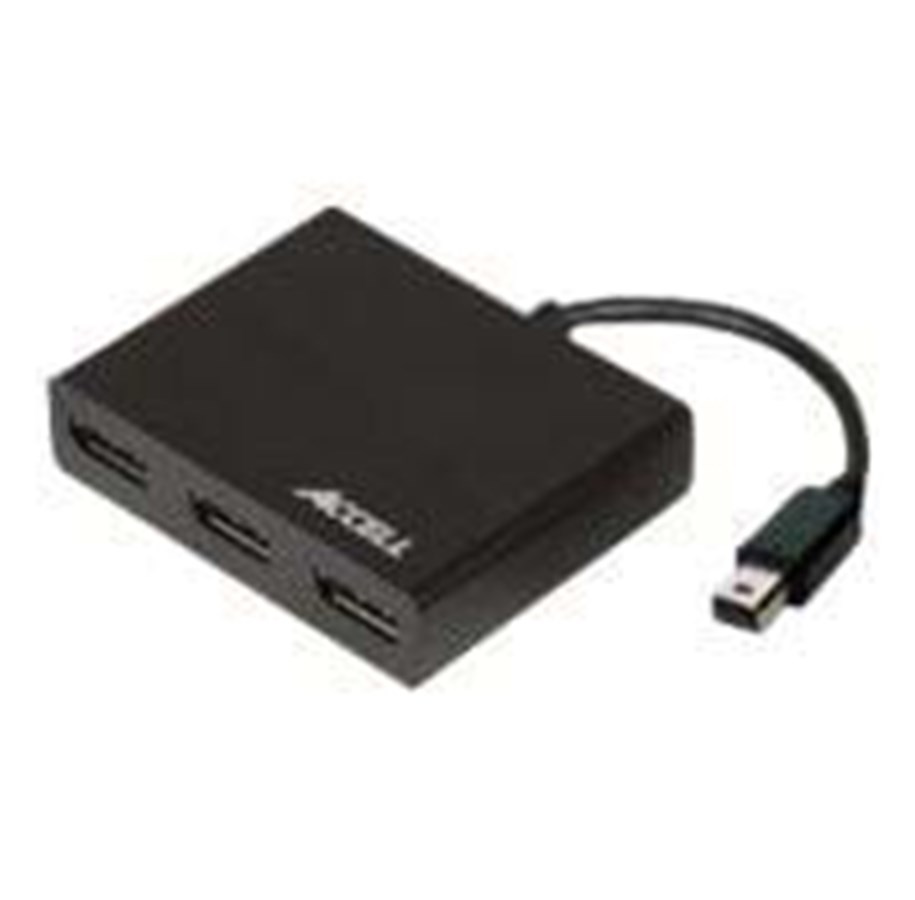 Näyttö- & audiokytkimet - ACCELL UltraAV Mini DisplayPort 1.2 MST - K088B-003B