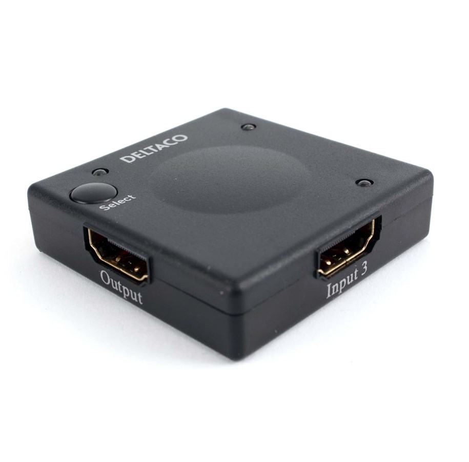 Näyttö- & audiokytkimet - Deltaco HDMI-7002 - HDMI-7002
