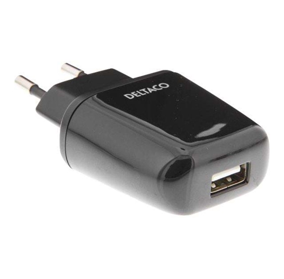 Tabletti - Adapterit & Laturit - Deltaco strømforsyningsadapter - USB-AC59