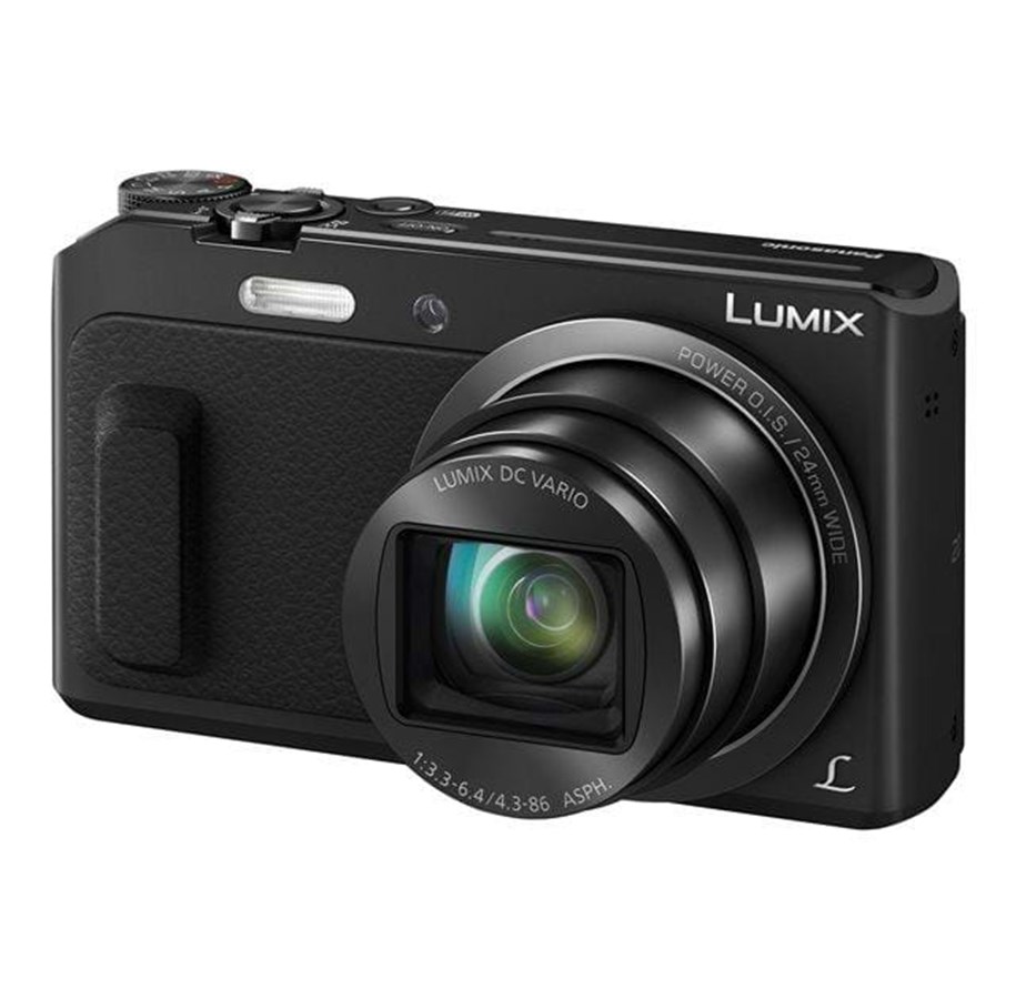 Kamerat - Panasonic Lumix DMC-TZ57 - Black - DMC-TZ57EP-K