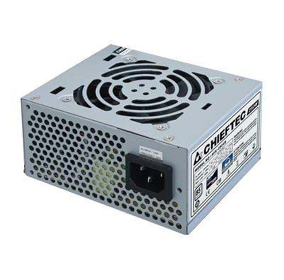 Virtalähde - Chieftec Smart Sarja SFX-250VS Virtalähde - 250 Watt - 80 mm - ATX - 80 Plus - SFX-250VS