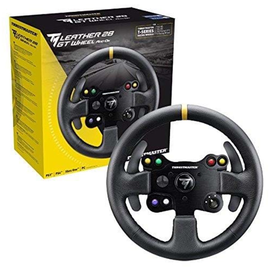 Pelit - lisävarusteet - Thrustmaster TM Leather 28GT -ratti lisäosa - Controller - Sony PlayStation 4 - 4060057