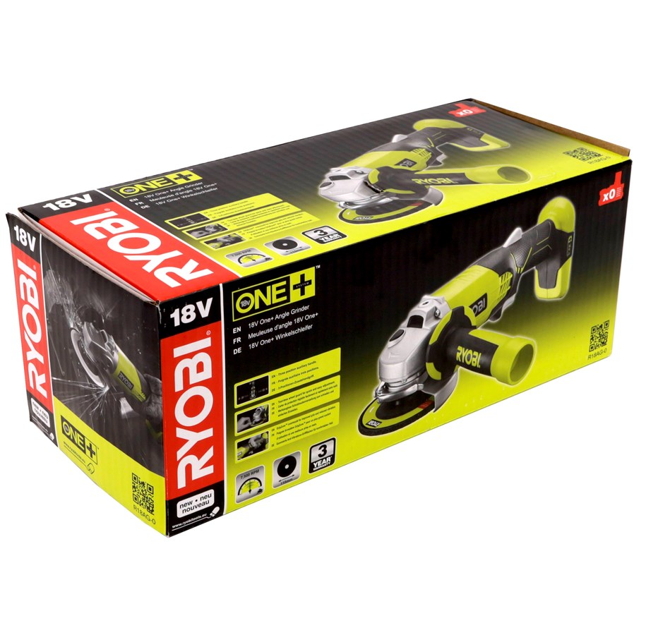 Kulmahiomakoneet - Ryobi One+ R18AG-0 - 5133001903