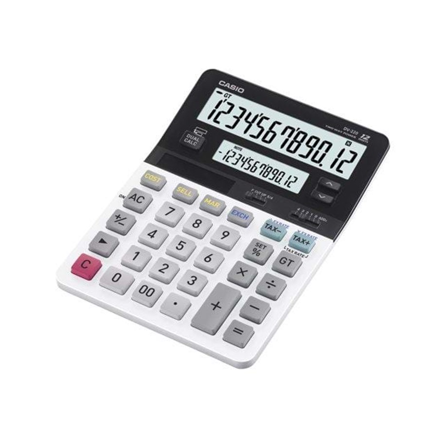 Laskimet - CASIO DV-220 - regnemaskine - DV-220