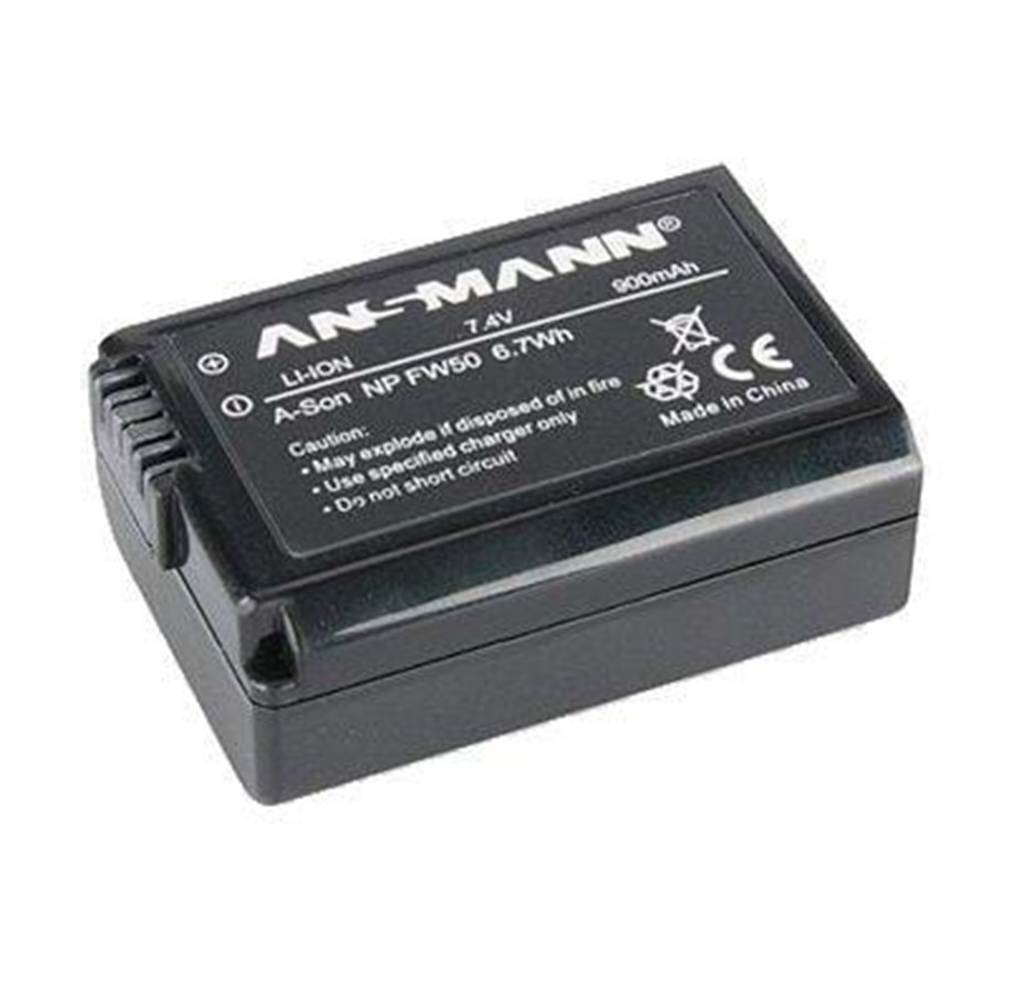 Akut ja akkukahvat - ANSMANN A-Sonin NP FW 50 - 1400-0008