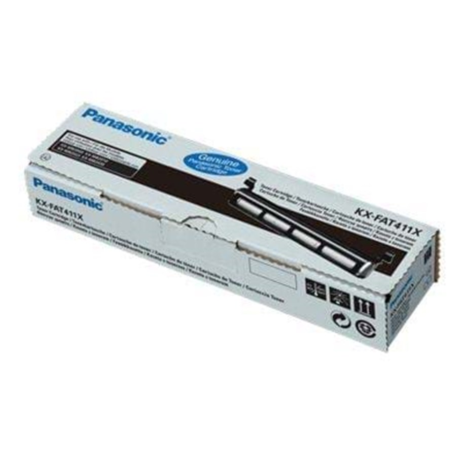 Mustepatruunat, värikasetit ja lisävarusteet - Panasonic KX FAT411X -tonerkasetti - KX-FAT411X