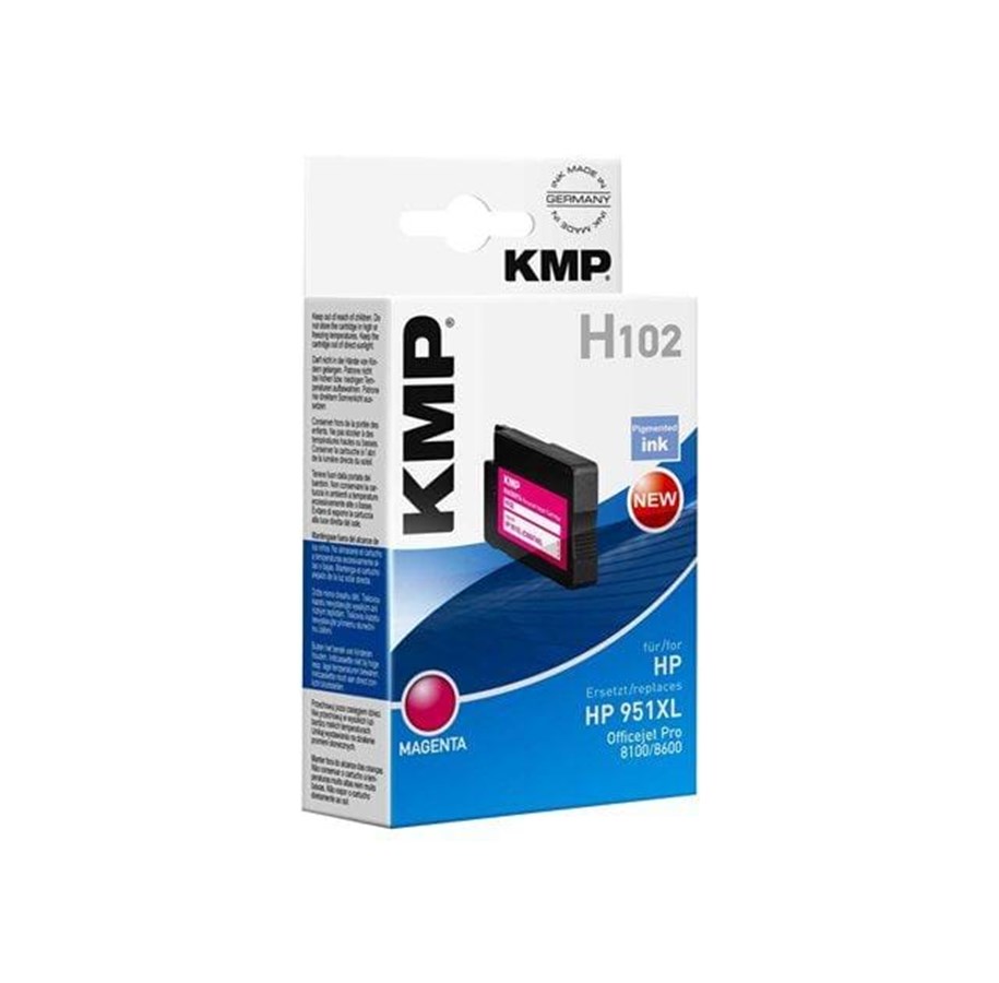 Mustepatruunat, värikasetit ja lisävarusteet - KMP H102 Ink - 1723,4006
