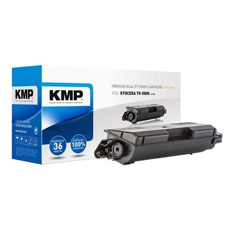 Mustepatruunat, värikasetit ja lisävarusteet - KMP K-T48 Black Ink - 2892,0000