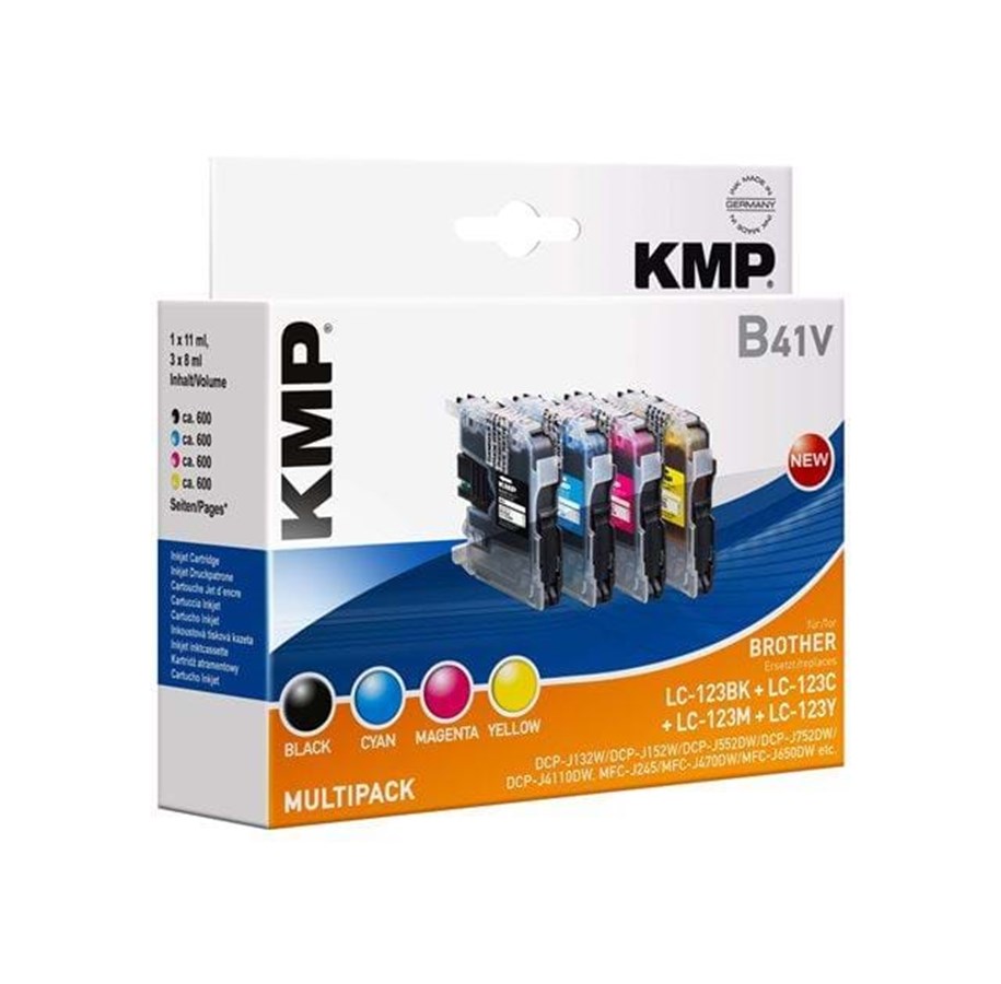 Mustepatruunat, värikasetit ja lisävarusteet - KMP B41V - 1525,0050
