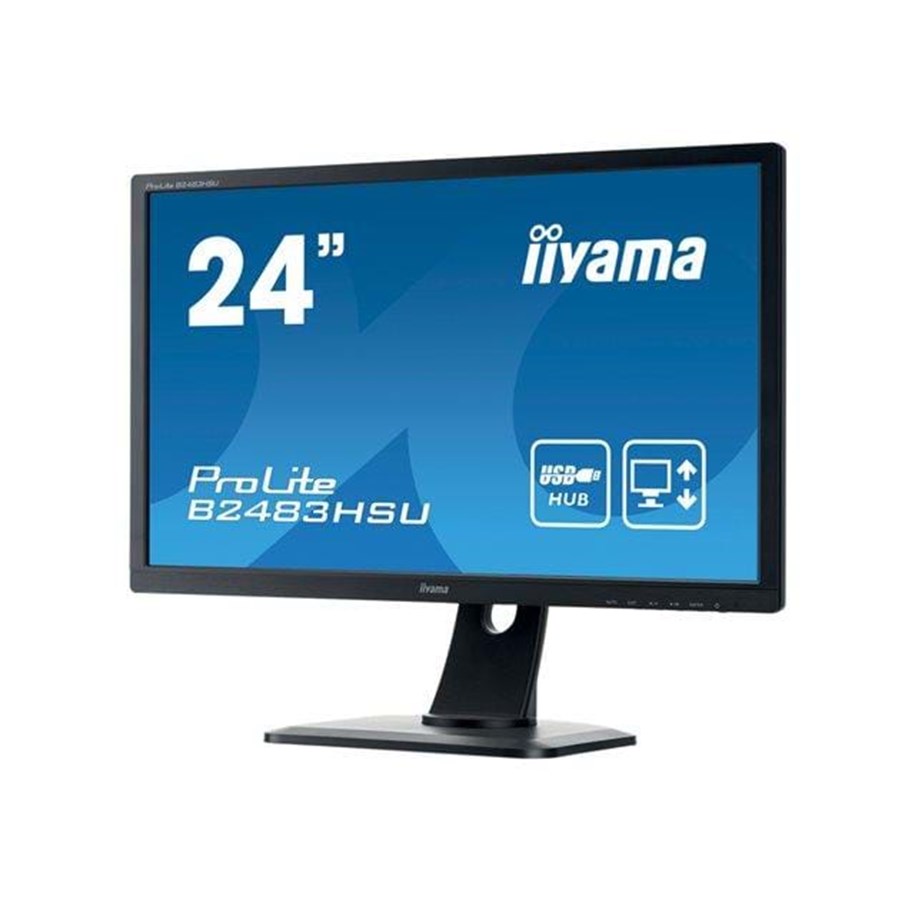 Näyttö - 24" iiyama Prolite B2483HSU-B1DP - B2483HSU-B1DP