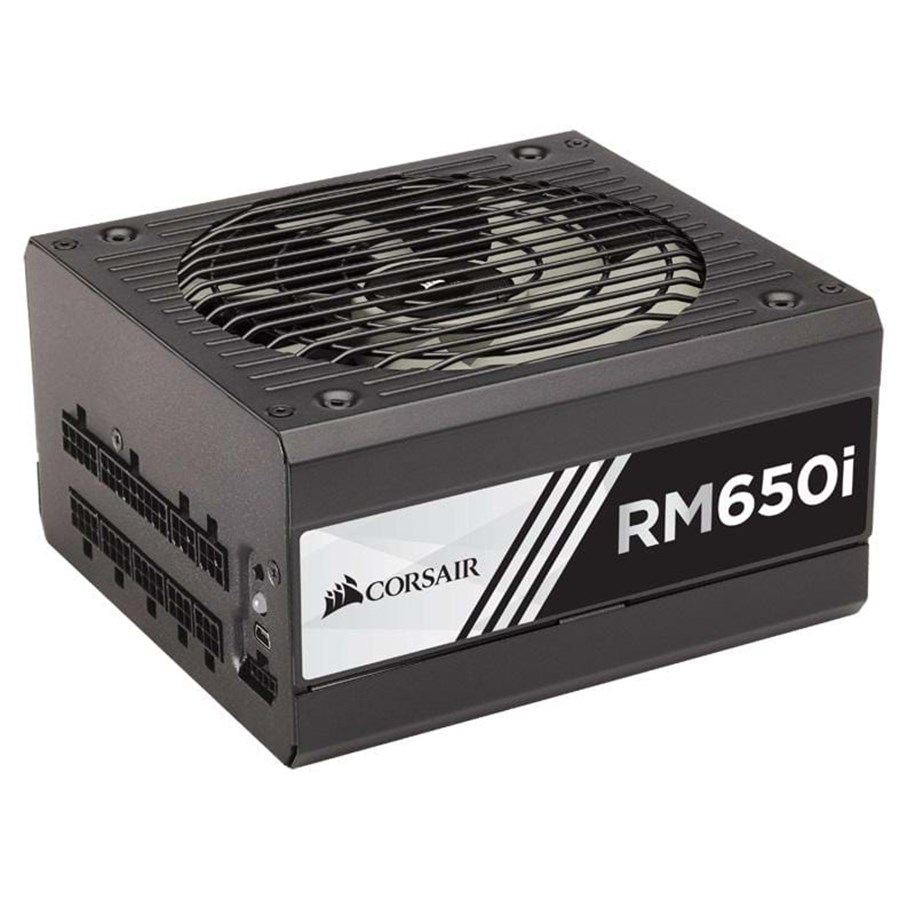 Virtalähde - Corsair RM650i Virtalähde - 650 Watt - 135 mm - ATX - 80 Plus Kulta sertifioitu - CP-9020081-EU
