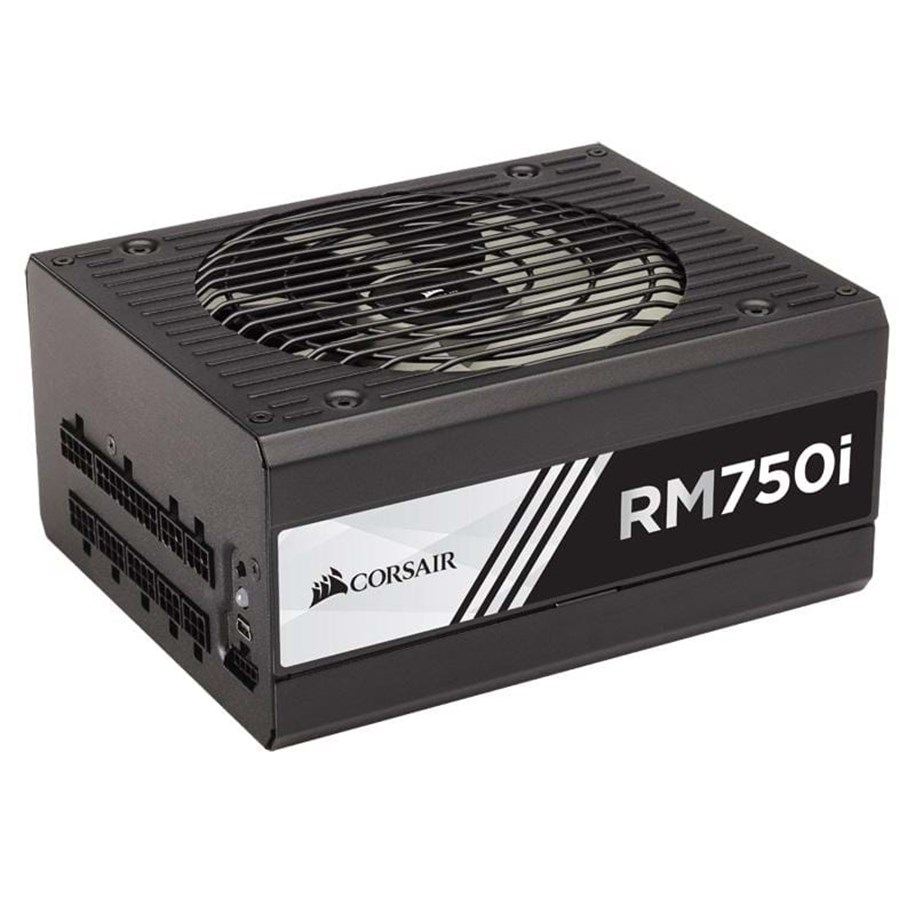 Virtalähde - Corsair RM750i Virtalähde - 750 Watt - 135 mm - ATX - 80 Plus Kulta sertifioitu - CP-9020082-EU