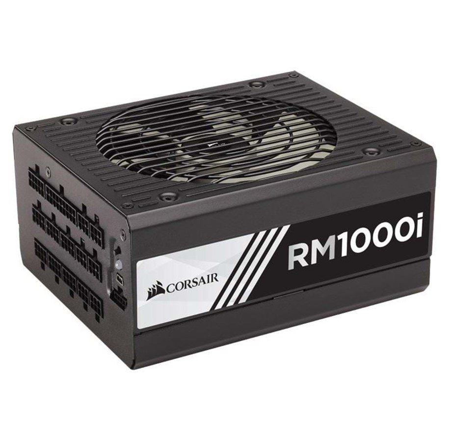 Virtalähde - Corsair RM1000i Virtalähde - 1000 Watt - 135 mm - ATX - 80 Plus Kulta sertifioitu - CP-9020084-EU