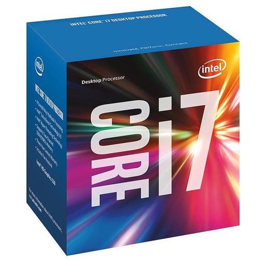 CPU - Intel Core i7-6700 Skylake CPU - 4 ydintä - 3.4 GHz - Intel LGA1151 - Intel Boxed (jäähdyttimen kanssa) - BX80662I76700