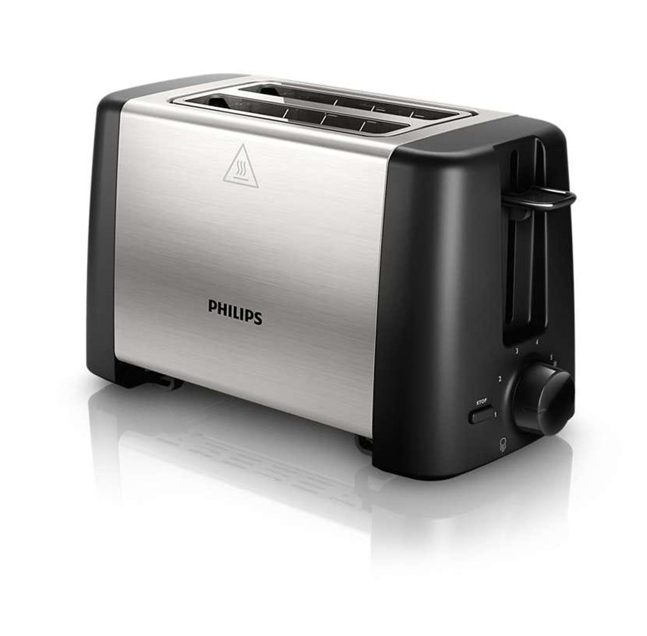 Leivänpaahdin - Philips Leivänpaahdin Daily Collection HD4825 Metal Compact - HD4825/90