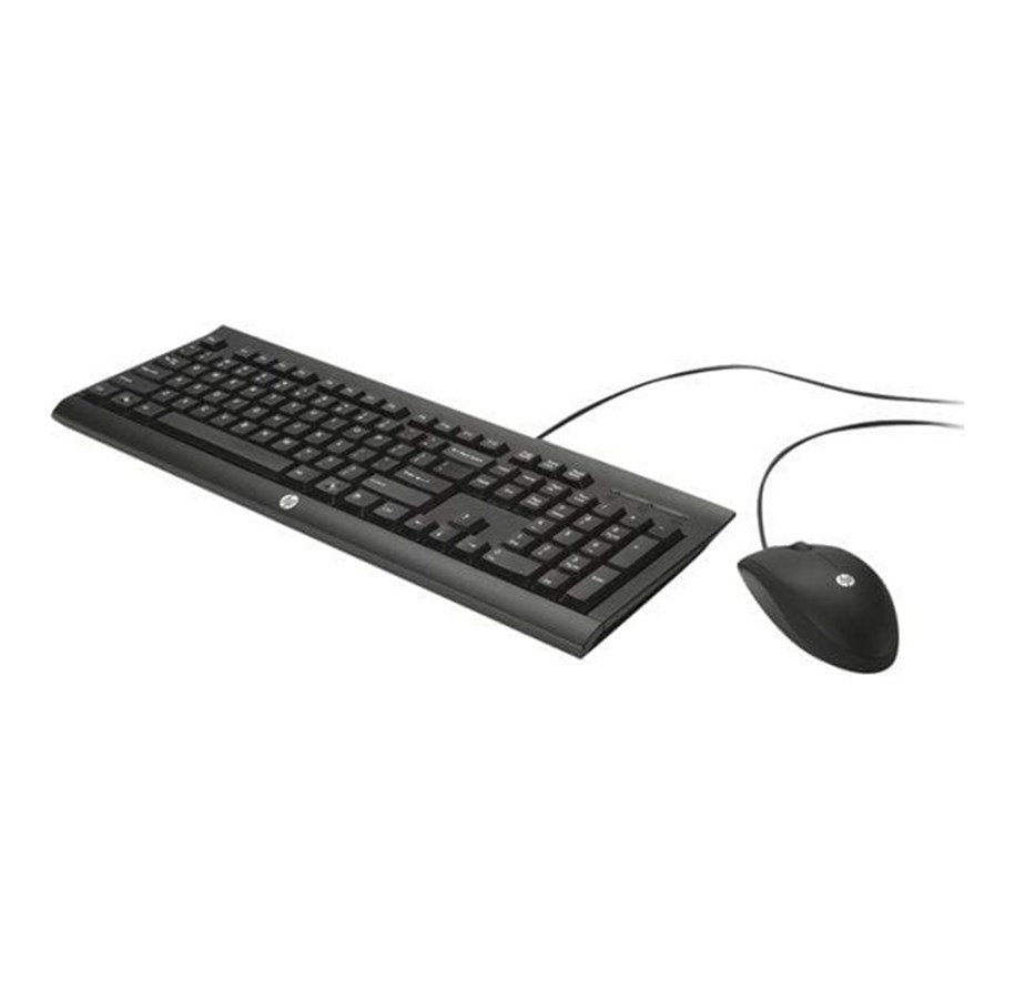 Näppäimistöt - HP C2500 Desktop - Näppäimistö ja Hiirisetti - Musta - H3C53AA#B13