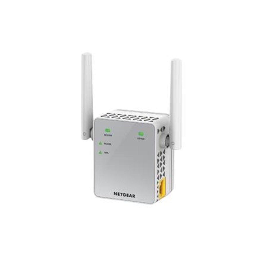 Verkkolaitteet & langattoman verkon laajentimet - Netgear AC750 WiFi -alueen laajennin (EX3700) Dual-band WiFi -alueen laajennin 750 Mbps seinäpistoke - EX3700-100PES