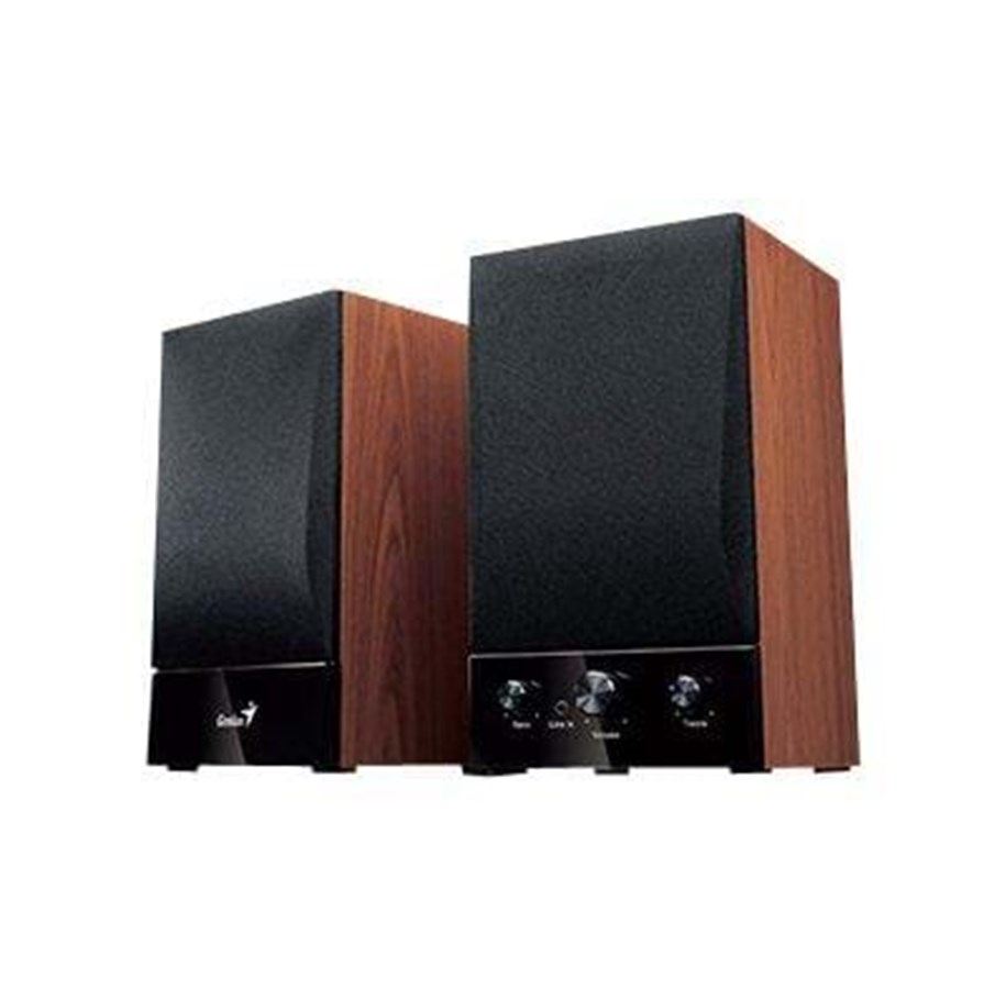 Kaiuttimet - PC - Genius SP-HF1250B - 2.0 kanava - Ruskea - 31731022100