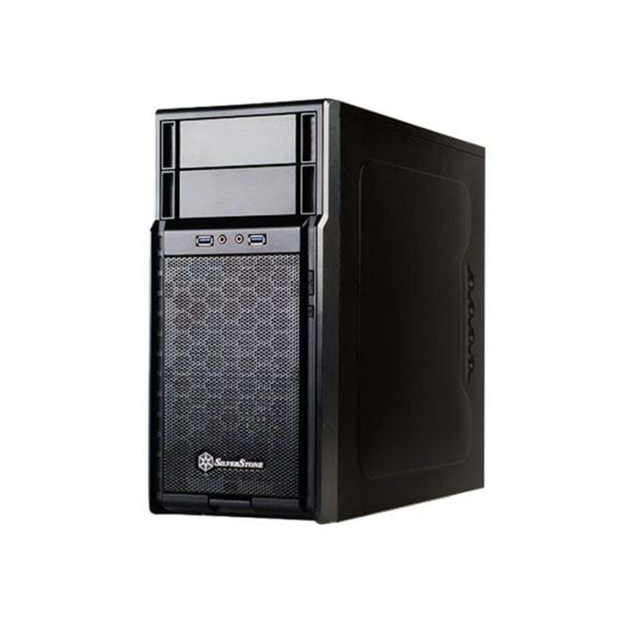 Kotelot - SilverStone Precision PS08B - Kotelot - Miditower - Musta - G410PS08B000020