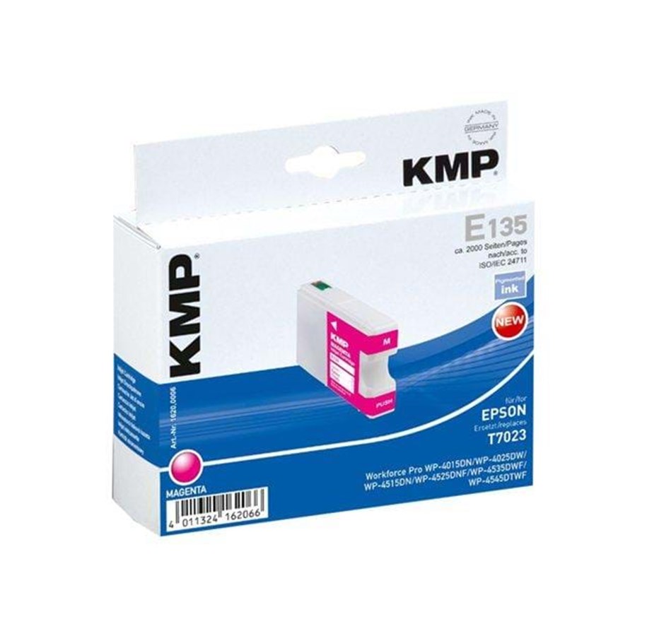 Mustepatruunat, värikasetit ja lisävarusteet - KMP E135 - 1620,0006