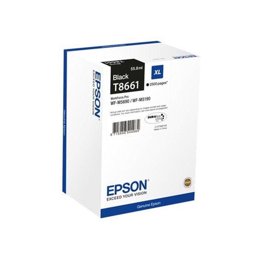 Mustepatruunat, värikasetit ja lisävarusteet - Epson T8661 - C13T866140