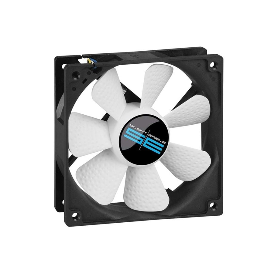 Kotelotuuletin - Sharkoon Fan Silent Eagle SE - Kotelotuuletin - 120mm - musta - 20 dBA - 4044951008636