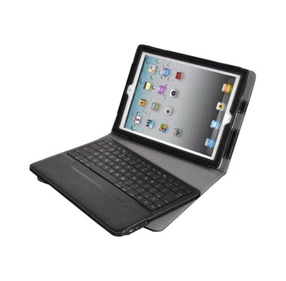 Näppäimistöt - Thermaltake LUXA2 SlimBT Bluetooth Keyboard Stand Case - Näppäimistö & Foliosetti - Musta - LHA0046DE-A