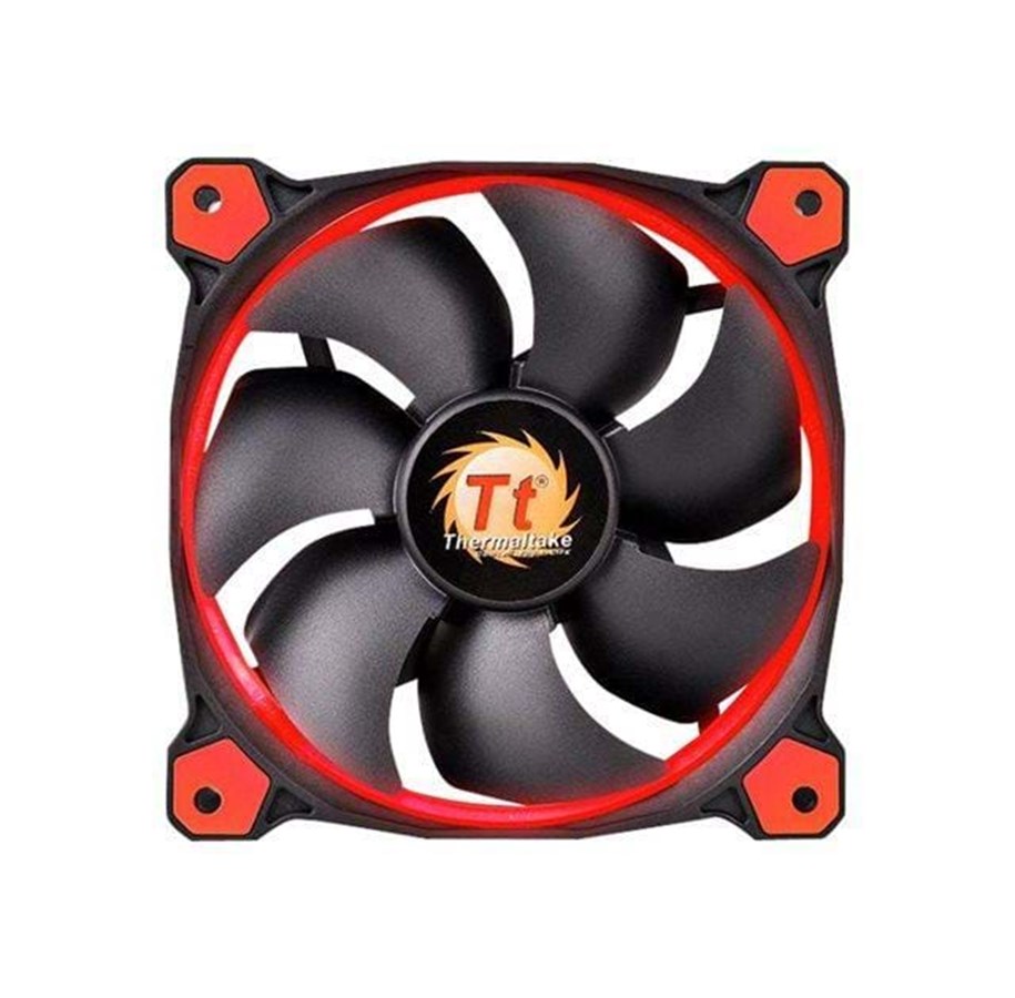 Kotelotuuletin - Thermaltake Fan Riing LED Red - 140mm - Kotelotuuletin - 140mm - Punainen - CL-F039-PL14RE-A