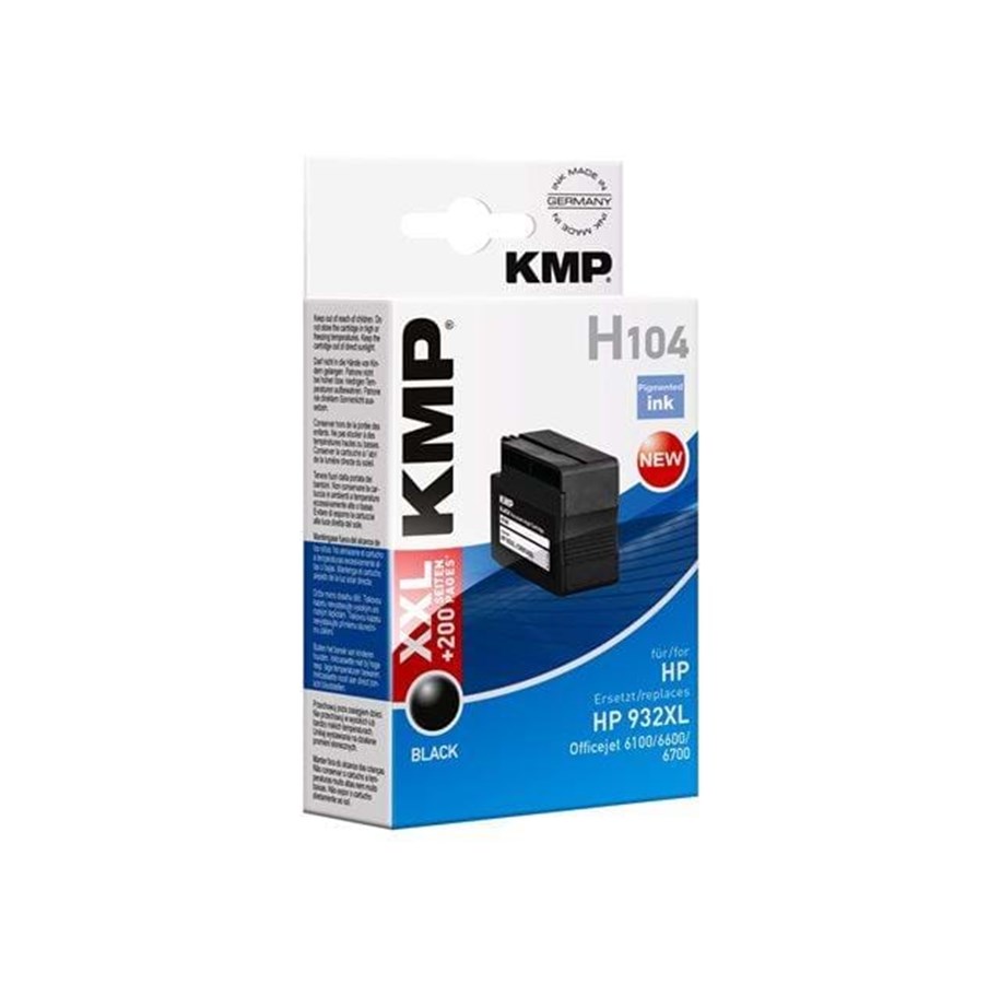 Mustepatruunat, värikasetit ja lisävarusteet - KMP H104 - 1725,4001