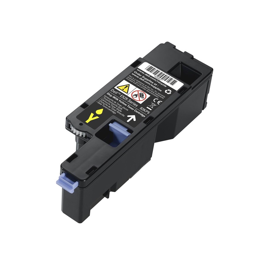 Mustepatruunat, värikasetit ja lisävarusteet - Dell 593-BBLV / E525 Yellow Toner - 593-BBLV