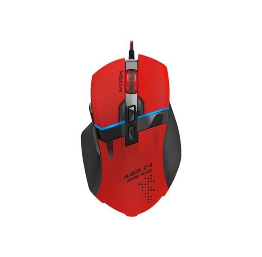 Hiiret - Speed-Link SPEEDLINK Kudos Gaming Mouse Z-9 - Hiiri - Laser - 9 painiketta - Punainen - SL-6391-RD