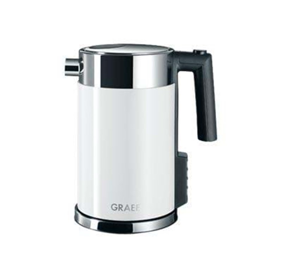 Vedenkeitin - Graef Vedenkeitin WK 701 - Valkoinen/ruostumaton teräs - 2000 W - WK 701