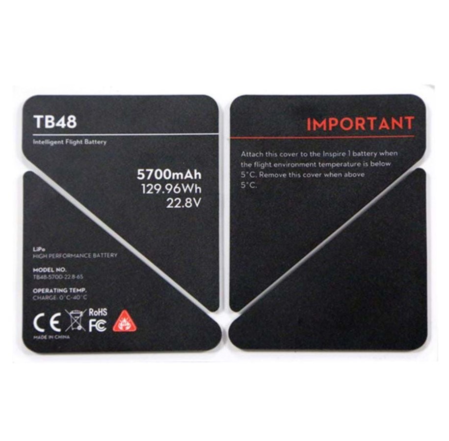Dronet - DJI - Inspiroida TB48 eristys tarra - CP.BX.000060