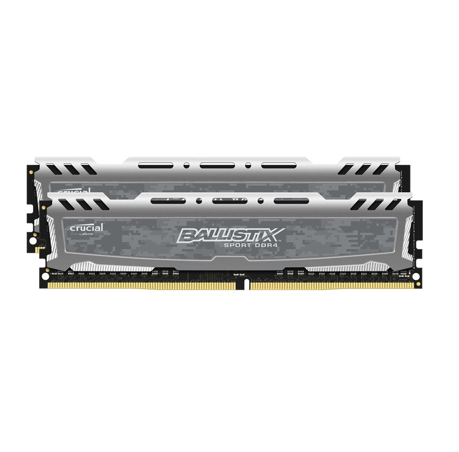 RAM - Crucial Ballistix Sport LT DDR4-2400 CL16 DC - 8GB - BLS2K4G4D240FSB