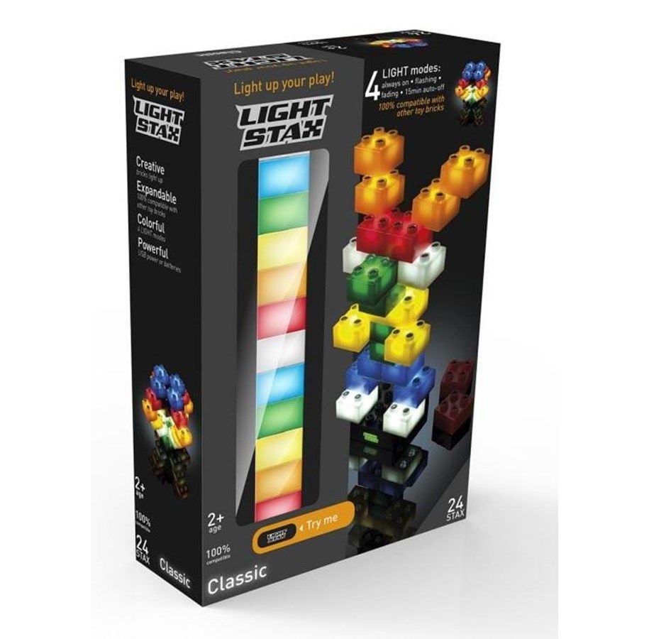 Rakennussarjat - LIGHTSTAX Starter Set 24-pack - LS-M05000