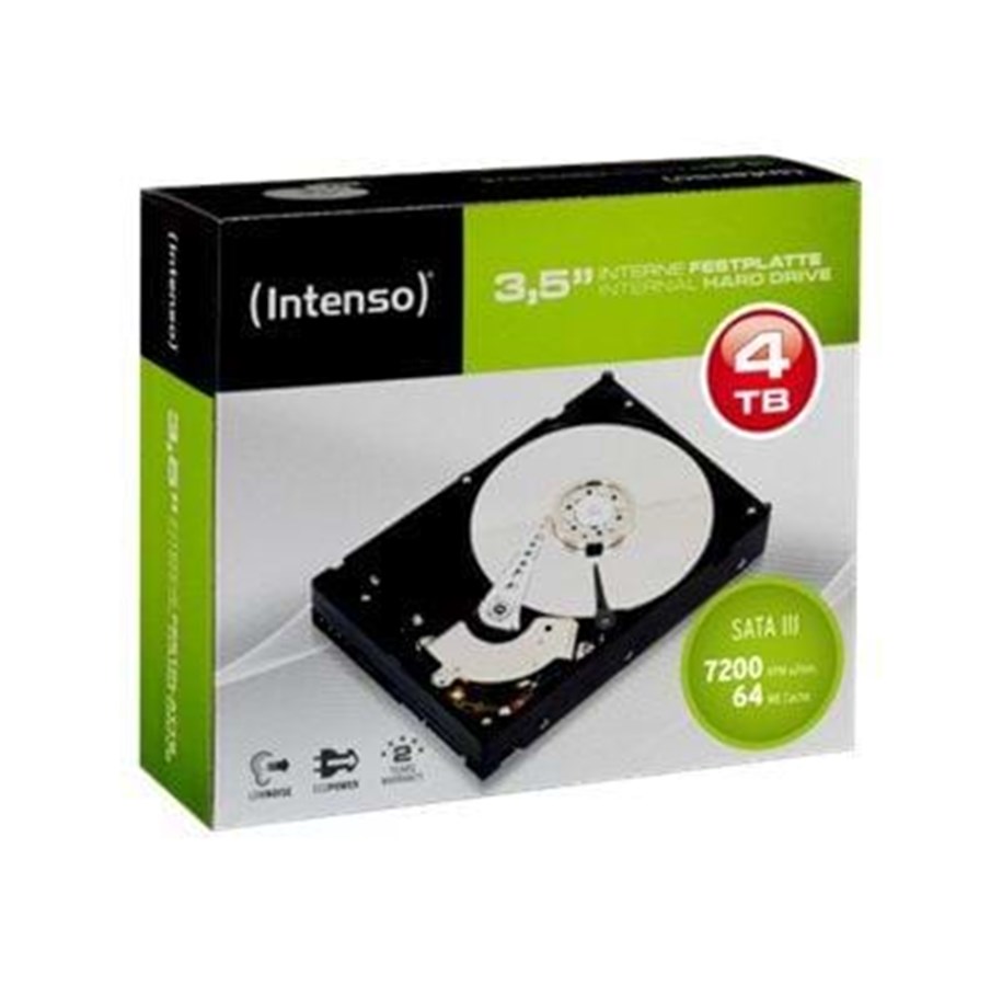 Kovalevy - Intenso HDD - 2TB - 2TB - Kovalevy - 6513284 - SATA-600 - 3.5" - 6513284
