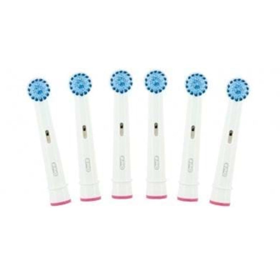 Sähköhammasharjat - Oral-B Hammasharjan vaihtopäät Sensitive Clean - 6 pack - 090977
