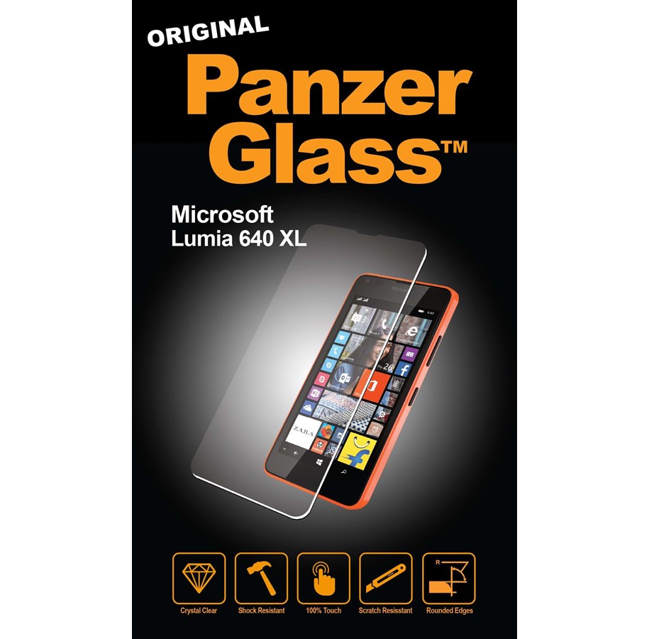 Puhelintarvikkeet - Näytönsuojat - PanzerGlass Microsoft Lumia 640 XL - PANZER1276
