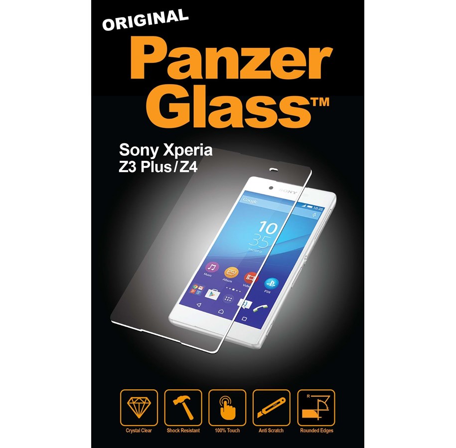 Puhelintarvikkeet - Näytönsuojat - PanzerGlass Sony Xperia Z3+/Z4 näytönsuoja - PANZER1604